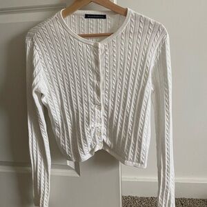 Brandy Melville Zoe Cable Knit Cardigan